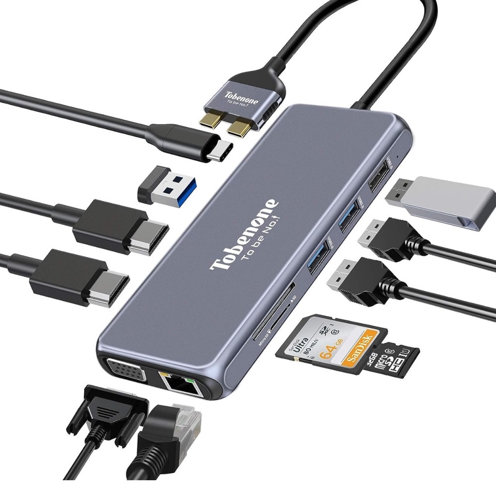 Docking Station Dual Monitor Dock for MacBook Pro. New in Box